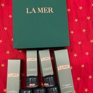 La Mer Moisturizer & Body Oil Set - Green and Black